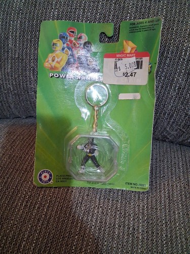 Power Rsnger Black Ranger Key Chain | eBay