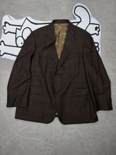 Loro Piana, Blazer Loro Piana Brown Vintage Size L Made In Italy Wool