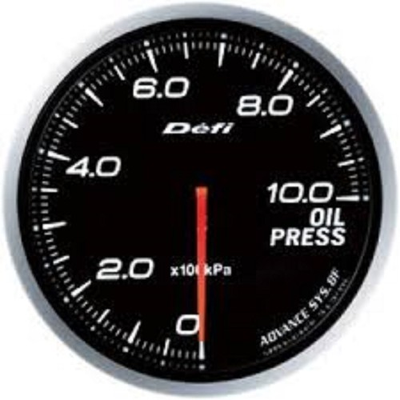 #ad #ad DEFI Genuine OEM ADVANCE BF OIL PRESSURE GAUGE WHITE DF10201 $204.08