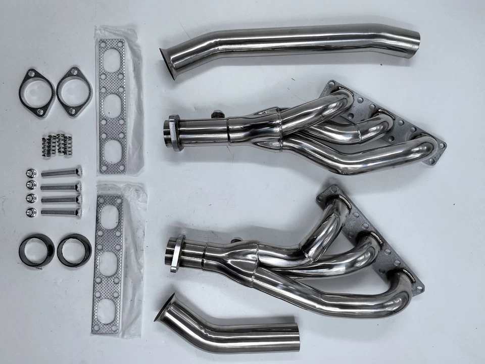 4PC Performance Exhaust Manifold Headers FITS BMW E46 E39 Z3 2.5L 2.8L 3.0L L6 - Image 3 of 3
