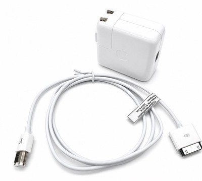 FireWire Cable and Wall Adapter A1070 for Apple iPod Classic OEM 30-Pin Charger
