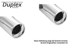  Duplex Racing-Komplettanlage ab Kat Ford Focus 1 Fließheck DAW DBW 1x90mm