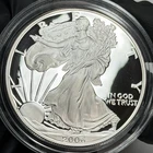 2006-W $1 American Eagle Proof 20th Anniversary 1 oz Silver .999 West Point Coin