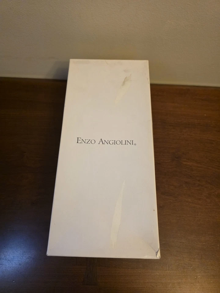 ENZO ANGIOLINI Liberty Zapatos Marrón Claro Cuero Puntera Cuadrada Mocasín Plano 8.5 M Foto 3 de 4