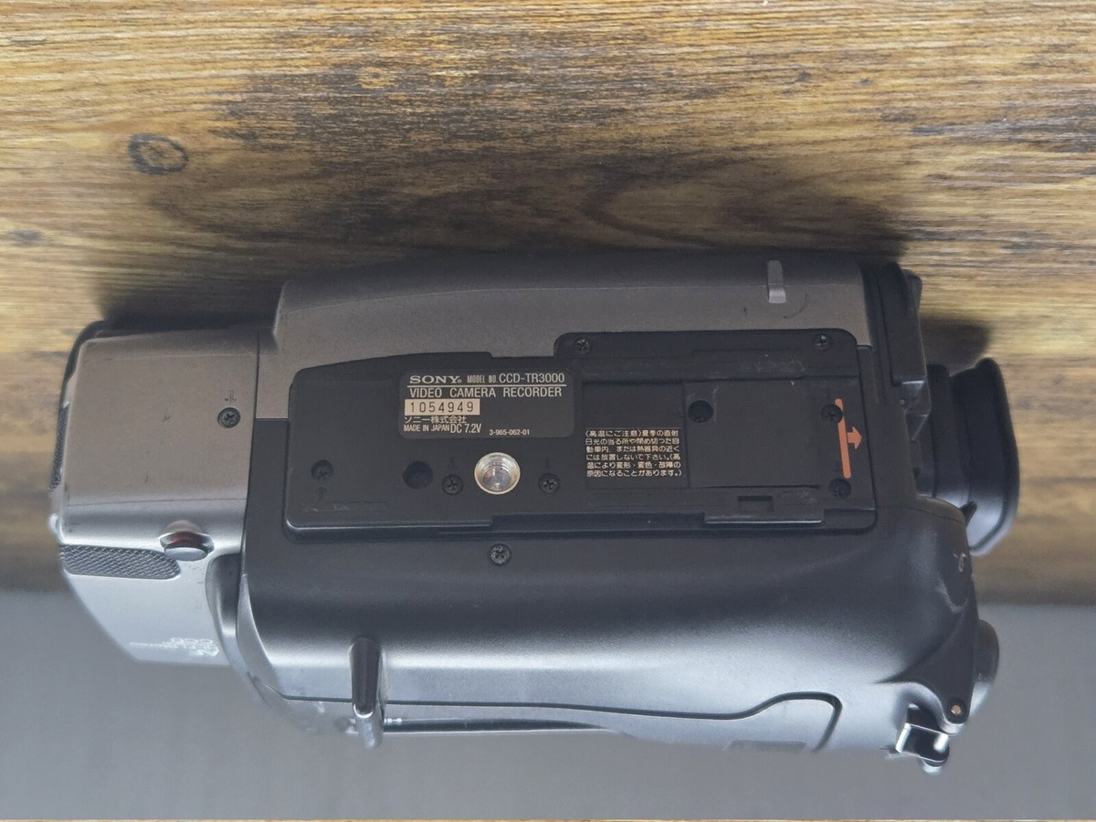 Sony Handycam CCD-TR3000 Hi-8 Analog Camcorder for sale online | eBay