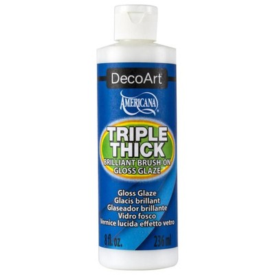 Triple Thick Glanzlack Gel 236 ml - DecoArt  - Hochglanzlack für Bastel