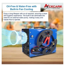 ACECARE 4500Psi High Pressure Pump PCP Rifle 30MPA Air Compressor 12V Auto Stop