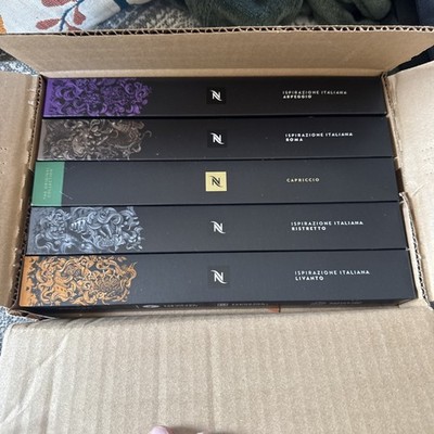 Nespresso Original Line Coffee Capsules Variety Pack   50 Pods (5 Sleeves)  7/31