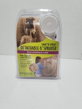 Rinse Ace Snap N Spray Detachable 6 Shower Sprayer Pet Dog Bath Hose New