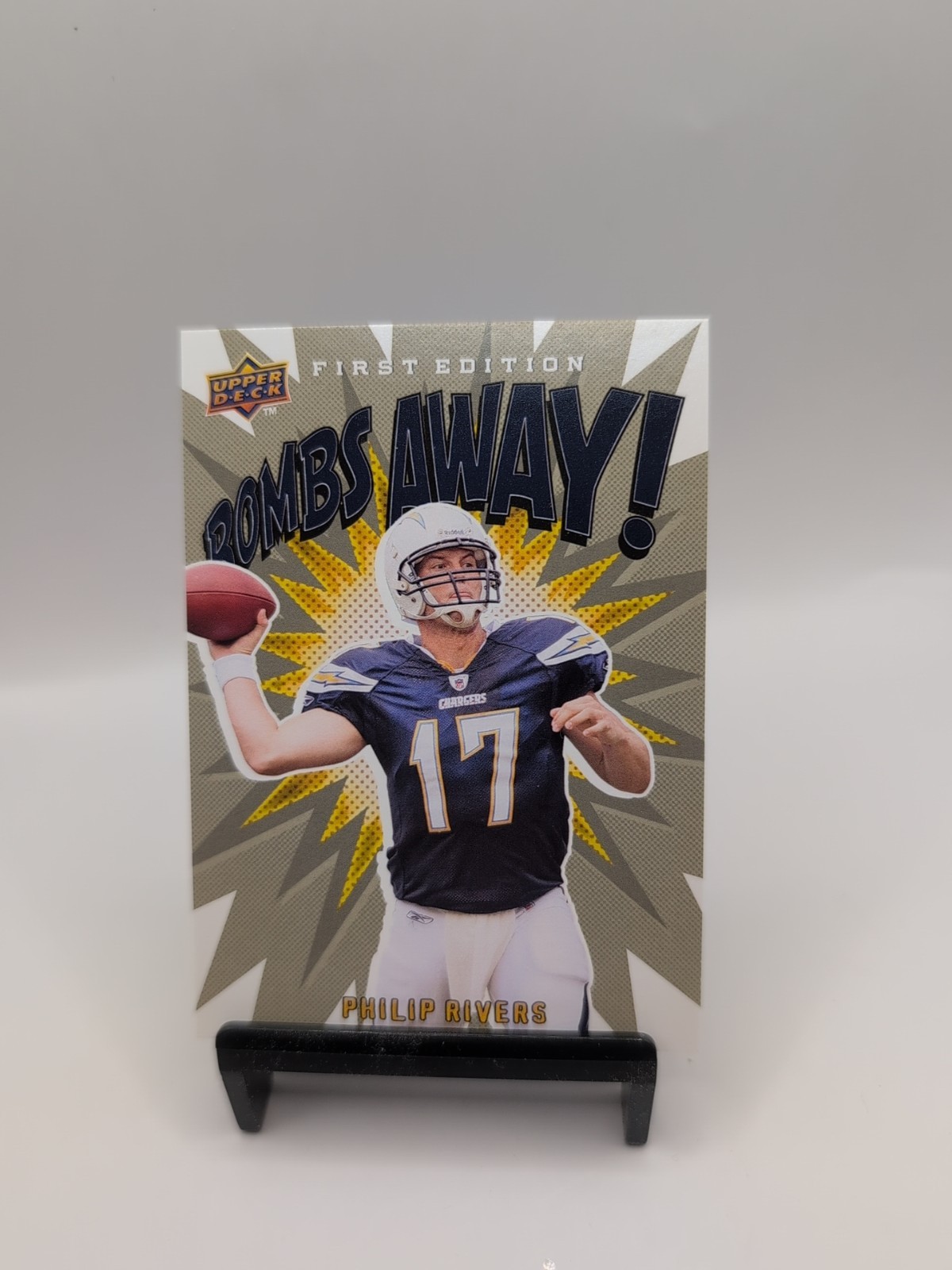 PHILIP RIVERS 2009 UPPER DECK FIRST EDITION BOMBS AWAY INDIANAPOLIS COLTS QB