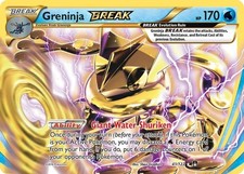 Greninja BREAK - 41/122 - Pokemon Breakpoint XY Ultra Rare Card HP