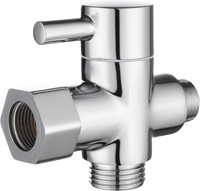 3 Wege Ventil Messing Umschaltventil 3/8”- 12/17 T Stueck FüR Bidet Handbrause C