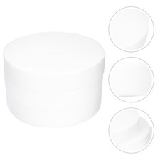 3 Pcs Foam Disc Flower Arranging Supply Polystyrene Shapes Crafts