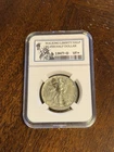 1947-D / WALKING LIBERTY HALF DOLLAR [DB-6631-002] (VINTAGE) KEEPSAKE SLAB / VF+