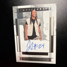 JEWELL LOYD 2025 PANINI IMPECCABLE WNBA IMPECCABLY DRESSED AUTO /49 ACES