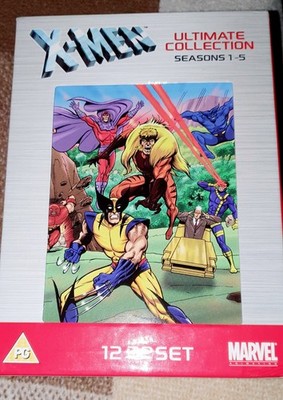 X-Men Animated Series - Ultimate Collection, Seasons/Staffeln 1-5, 12 DVD-Set)