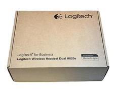 Logitech H820e Wireless Dual, Stereo Headphones with Noise-Cancelling Microphone
