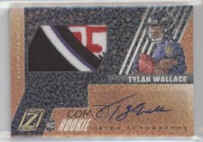 2021 Panini Zenith Rookie Sparkle 24/35 Tylan Wallace #104 Patch Auto i2b