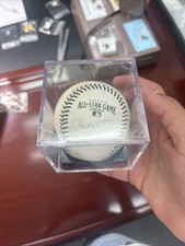 cal ripken jr signed baseball ALL STAR GAME 2001 SEATTLE