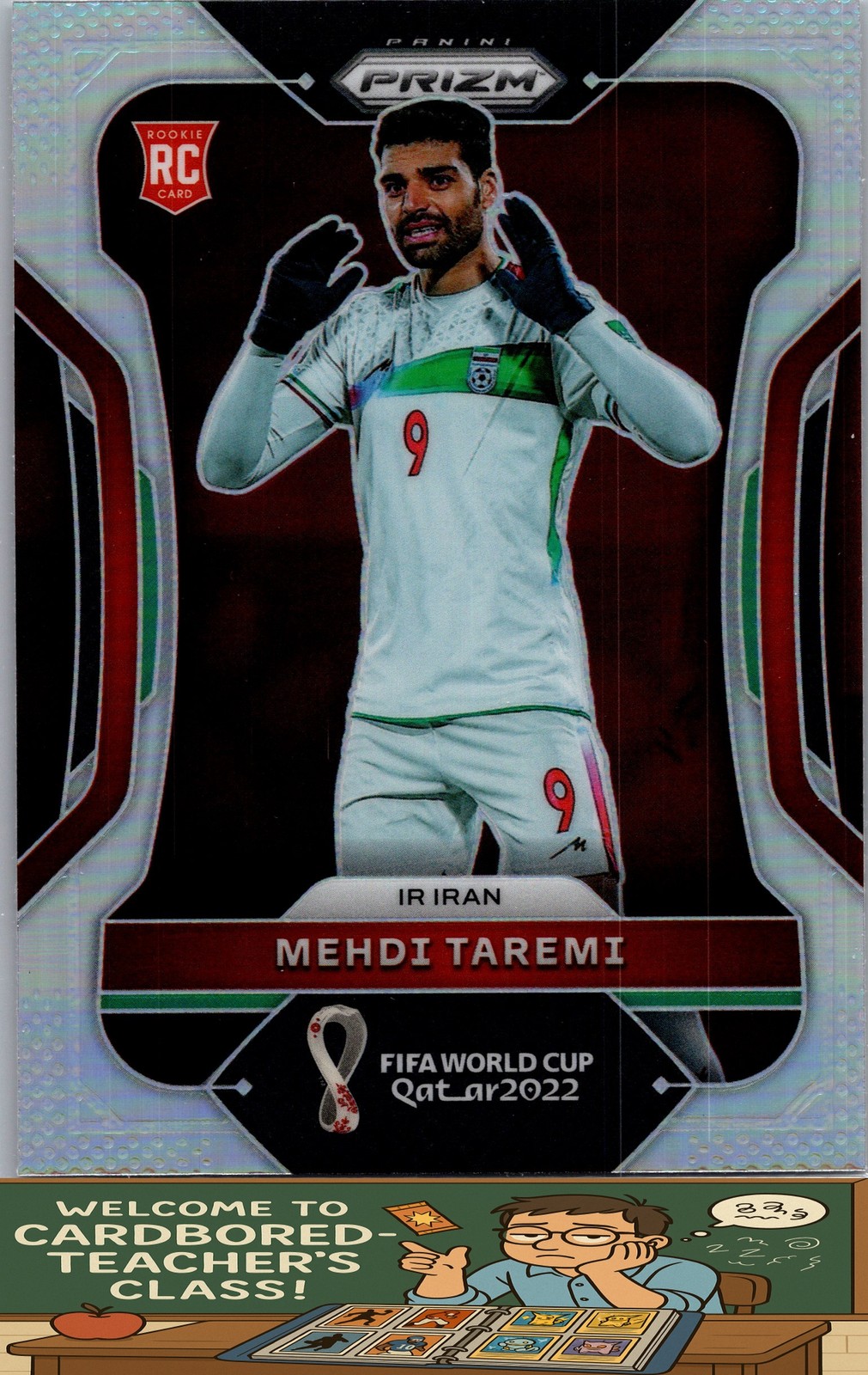 2022 Panini Prizm FIFA World Cup Qatar #122 Mehdi Taremi Silver Prizm