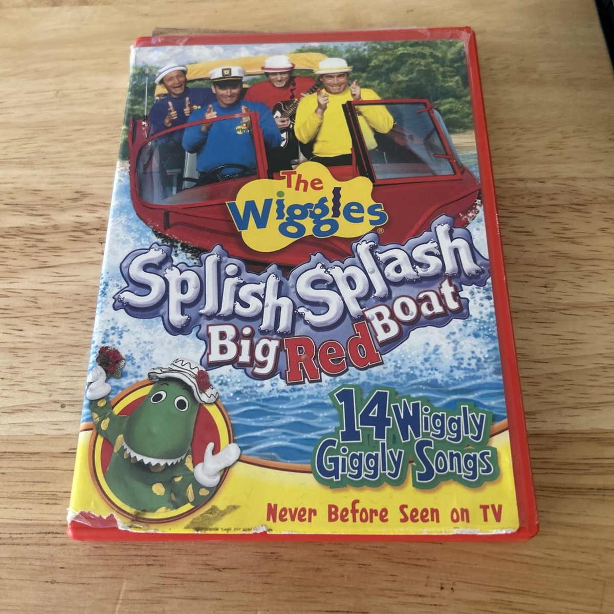 The Wiggles Splish Splash Big Red Boat DVD 14 Songs OOP RARE | eBay