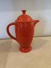 Vintage Fiesta Coffee Pot - Uranium Red/Orange