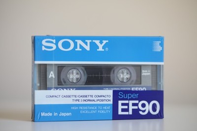 SONY Super EF 90 vintage Classic.  Made in Japan. Mint