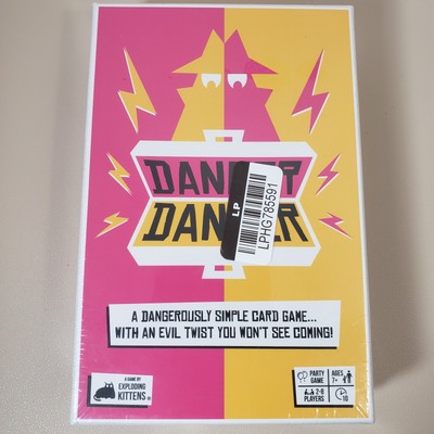 Danger Danger Card Game by Exploding Kittens 2-8 Players NEW 2023 for Ages 7+