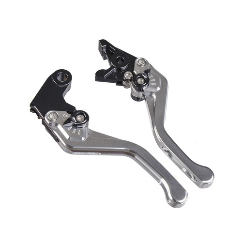 PROTECH Brems- Und Kupplungshebel Set Schwarz Für Suzuki GSX-R 600 1997-2000 – Verstellbar & Klappbar