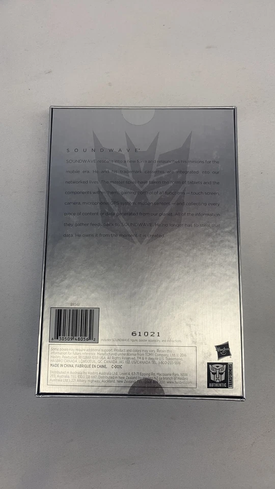 Фигурка Hasbro Transformers SDCC Soundwave (планшет) 2016 - Изображение 3 из 4