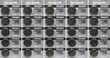 25 Energizer 2032 Battery CR2032 Lithium 3v 5 Packs of 5 