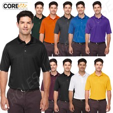 NEW Core 365 Men's 100 Polyester Performance Piqu  BIG 2X-5X Polo Shirt B-88181