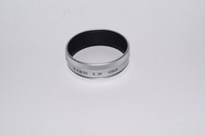 Leica ELMAR-M 50mm F2.8 f/2.8 Silver Chrome Metal Lens Hood E39 12549 Mint