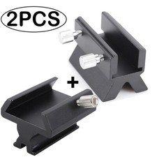 2pcs Telescope Finderscope Mount Adapter Dovetail Slot Plate Screw for Maxvision