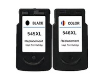 ✅ Druckerpatronen Set Kompatibel Mit Canon PG-545 Xl Black + CL-546 Xl Color