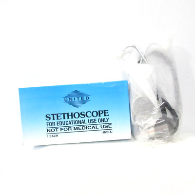 UNITED STETHOSCOPE FOR EDUCATIONAL USE ONLY NEW