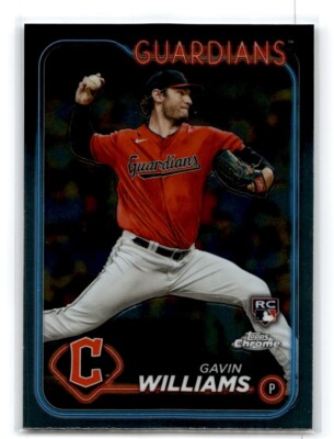 2024 Topps Chrome Gavin Williams RC #15 Guardians