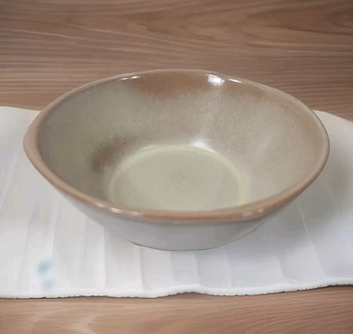 Frankoma Pottery Plainsman Desert Gold 6 inch Cereal Soup Bowl 5XL Vintage