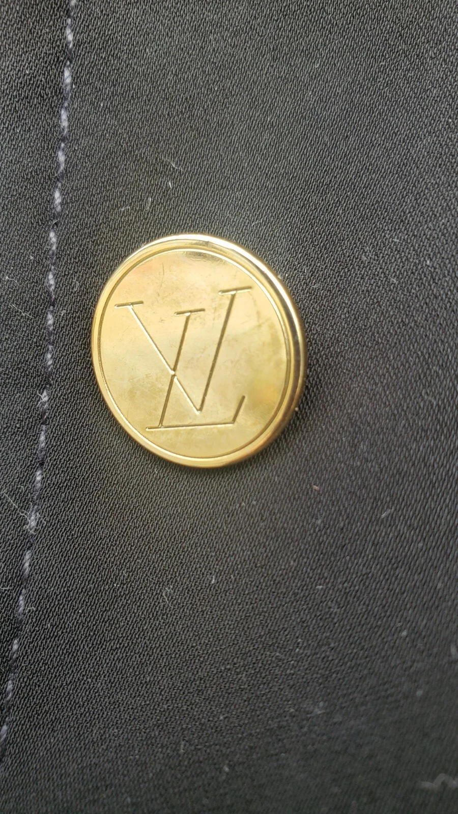 LOUIS VUITTON（LV） LOUIS VUITTON LV Blazer Nero Su misura FR 32 XS S UNIFORMI OTTIME Small 0 2