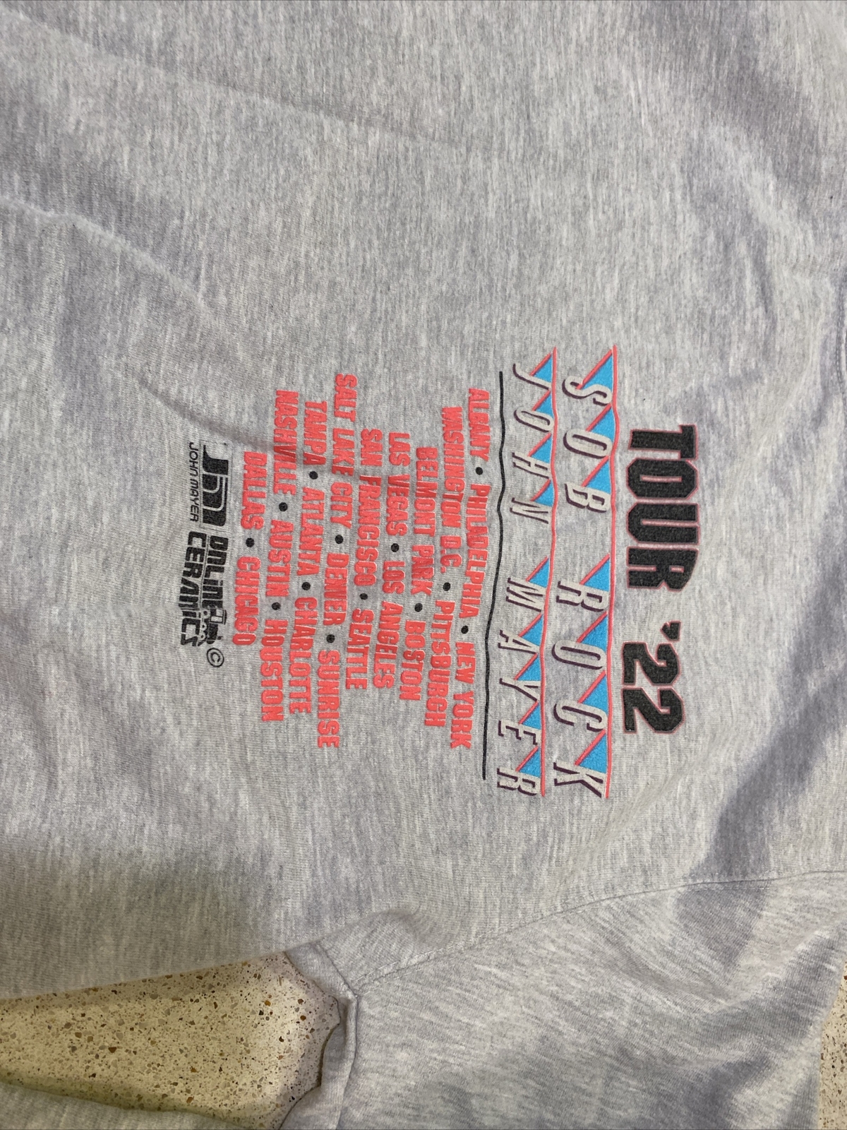 John Mayer Sob Rock authentic light gray music co… - image 3