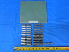 DELTRONIC TP25 25PC SET TENTH PIN PLUG GAGES .4363 - .4387 .0001 STEPS USA MADE