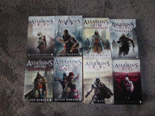 assassins creed books oliver bowden x8 paperback bundel job lot - Photo 1/6