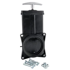 ​Camco 3" Waste Valve with Metal Handle - RV Black & Grey Water Tank Replacement