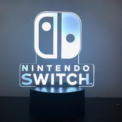 Nintendo Switch Game Console Gamer Acrylic Led 7 Colour Night Light Lamp Gift Ebay Nintendo Switch Game Console Gamer Acrylic Led 7 Colour Night Light Lamp Gift Ebay