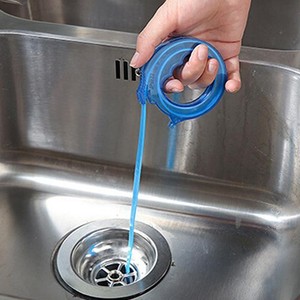 Details About Drain Sink Cleaner Bathroom Unclog Sink Tub Toilet Snake Brush Hair Removal Tool