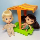 Vintage Mattel Liddle Kiddles LIDDLE DIDDLE & MILLIE MIDDLE TLC Dolls & Sandbox