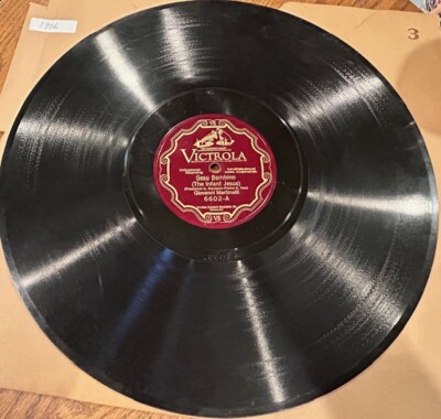 GIOVANNI MARTINELLI   THE INFANT JESUS / HOSANNA 12 '' VICTROLA 6602 (1926) $ CUT