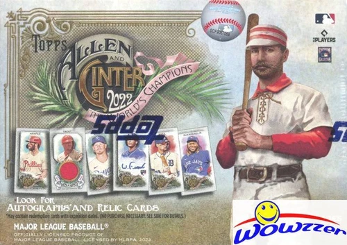 2022 Topps Allen & Ginter Baseball EXCLUSIVE Factory Sealed Blaster Box!