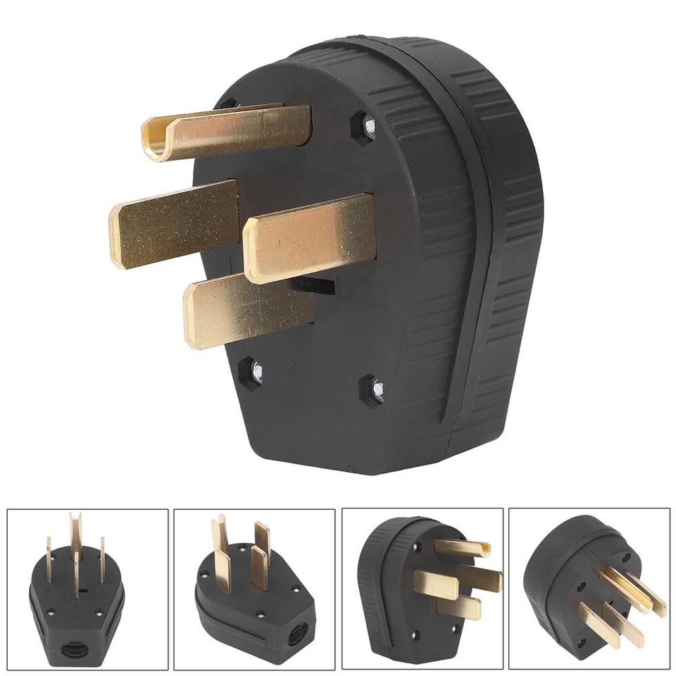 Versatile Industrial Straight Power Plug for Dryer RV Generator 50A
