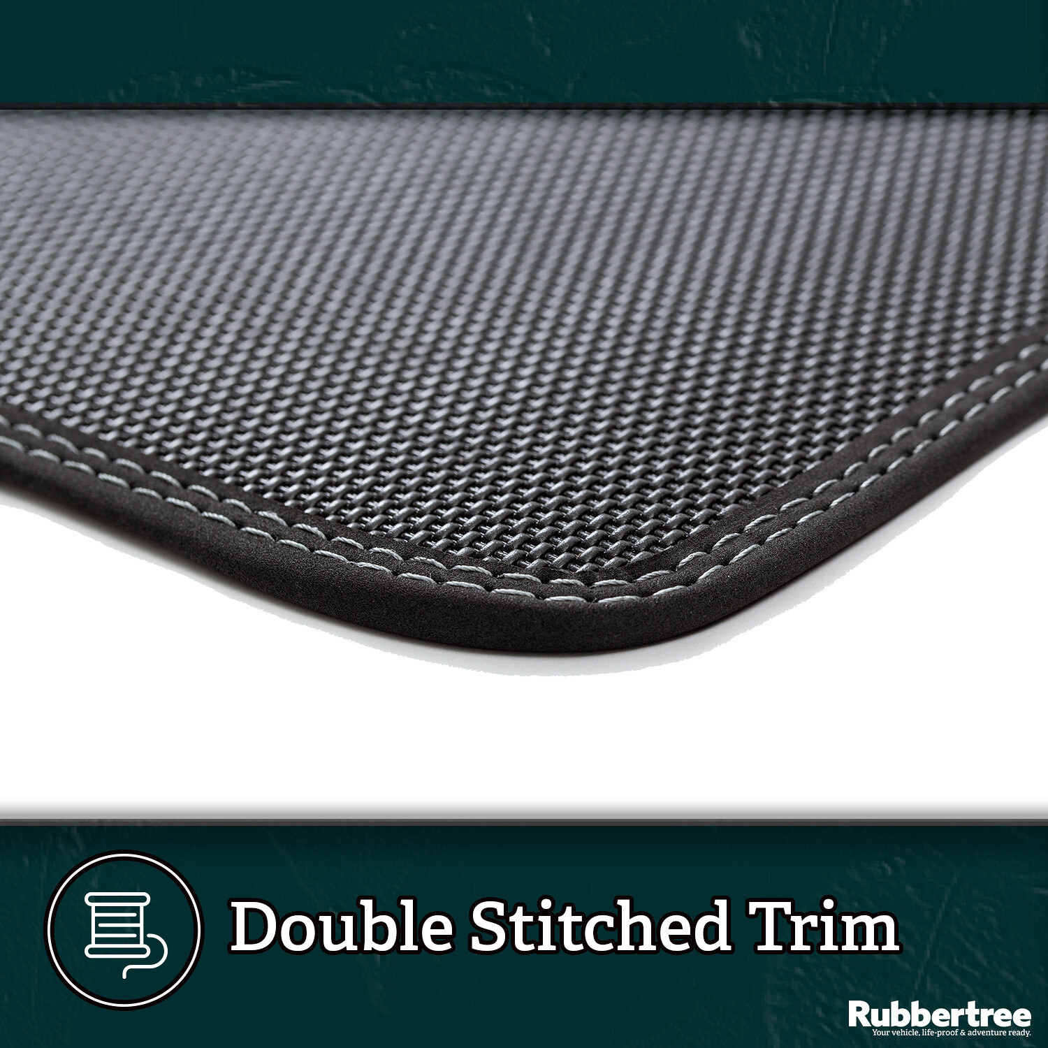 rubbertree Executive Rubber Car Mats for Ford Fiesta (6th Gen Hatch